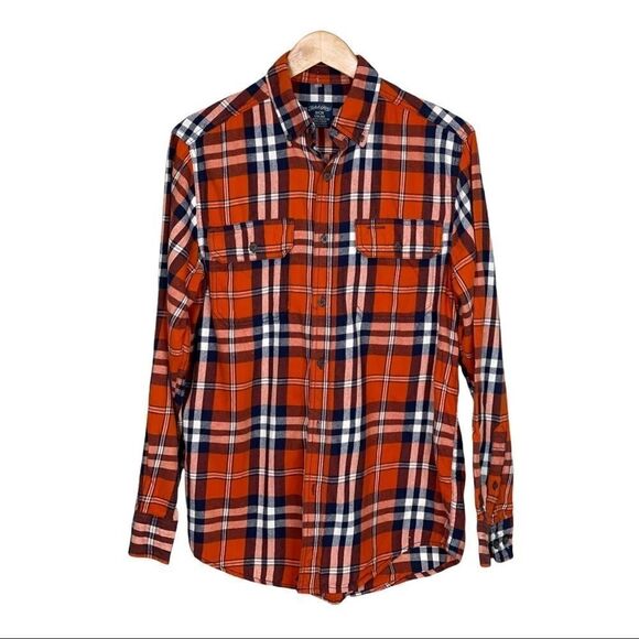 Men’s Faded Glory Plaid Long Sleeve Button Down Shirt - Picture 6 of 6
